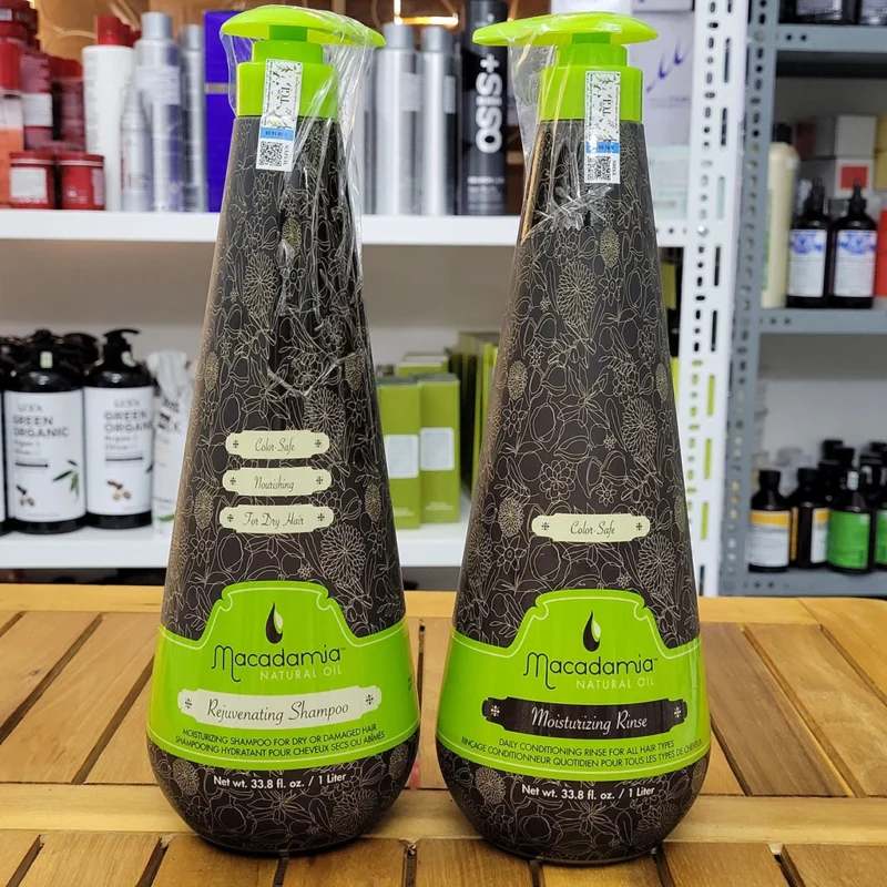 DẦU GỘI XẢ MACADAMIA TRẺ HÓA Rejuvenating Shampoo - DƯỠNG ẨM Moisturizing Rinse 300ML - 1000ML