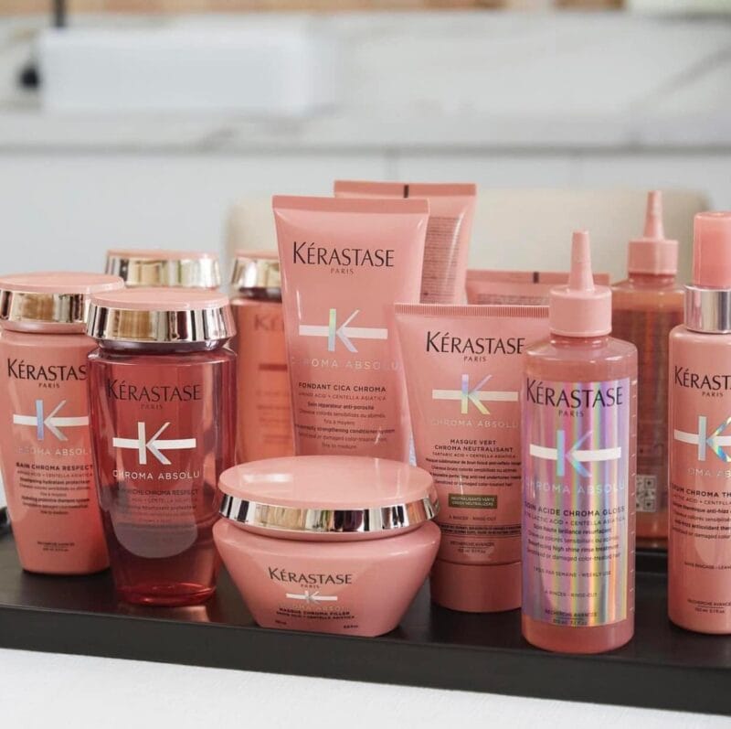 Dầu gội xả cho tóc nhuộm Kerastase Chroma Absolu Bain Riche Chroma Respect 250ml 200ml 1000ml