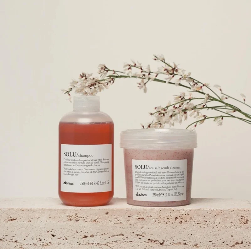 Dầu gội DAVINES SOLU Sạch Sâu, Thải Độc Detox Da Đầu 250ml