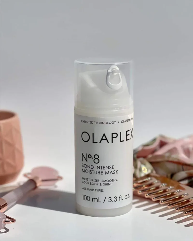(DATE 8.2025) MẶT NẠ DƯỠNG ẨM TĂNG CƯỜNG LIÊN KẾT TÓC OLAPLEX NO.8 BOND INTENSE MOISTURE MASK 100ml